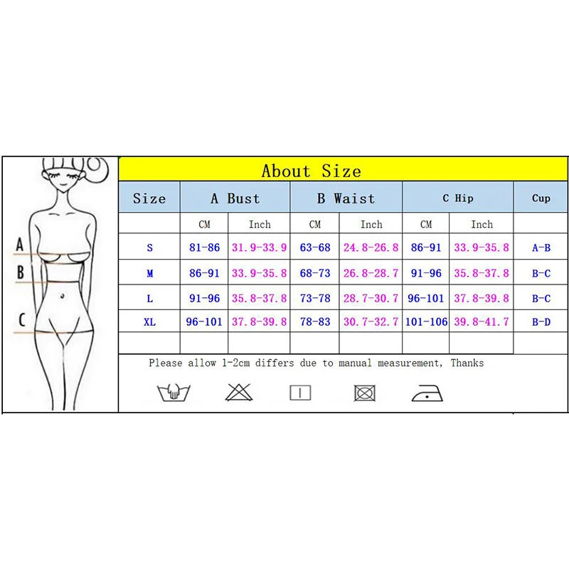 Sexy Women One Piece Swimsuit Female Swimwear 2024 Bandeau Monokini Swimming Suit Beachwear High Waist Bathing Suit
