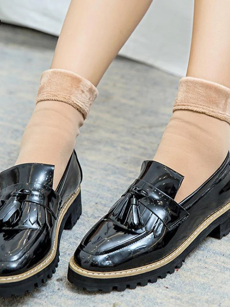 Women Winter Warm velvet Socks