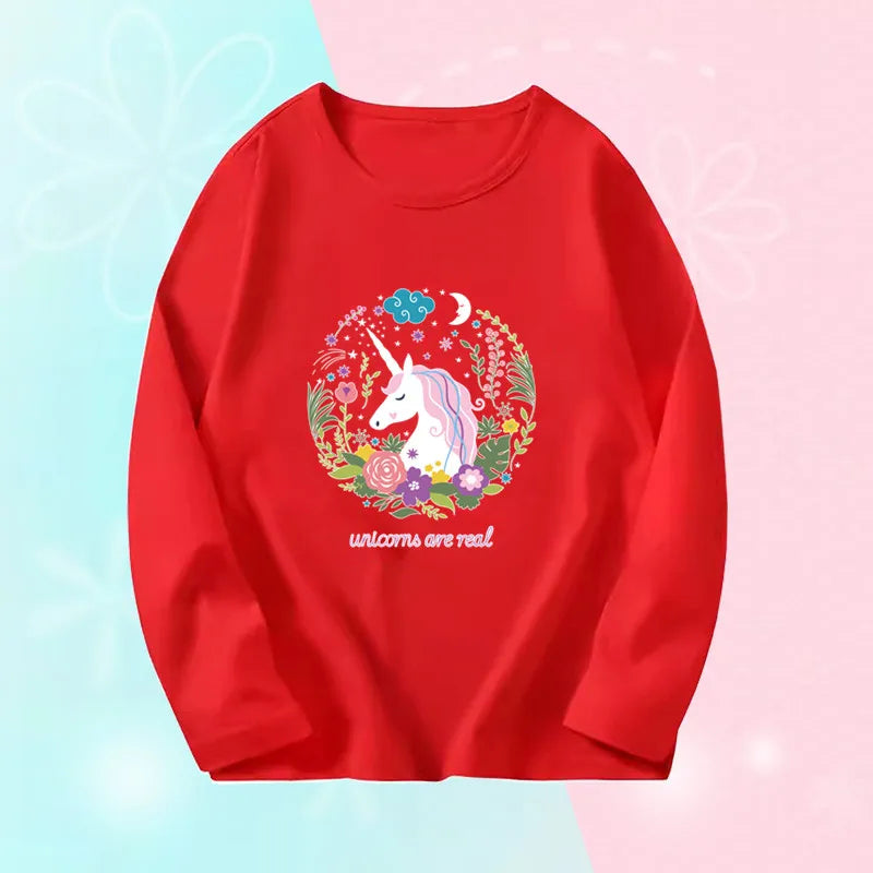 Girls Long Sleeve T-Shirts