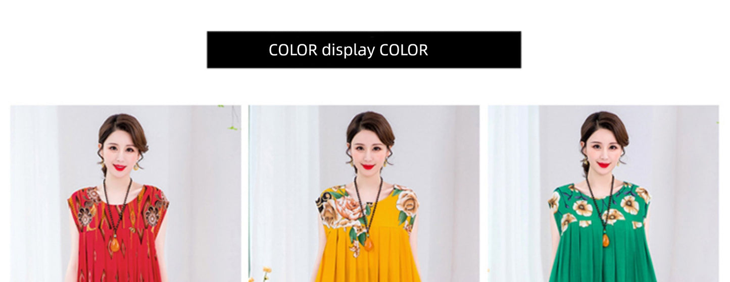 Summer Pure Cotton Stylish Extra Large Size 110.00kg Dress or Sleepwear