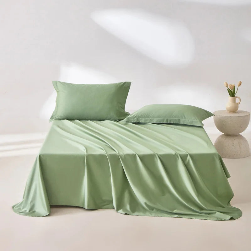 1Pc 100% Egyptian Cotton Flat Sheet High Quality 800 Thread Count Pure Cotton