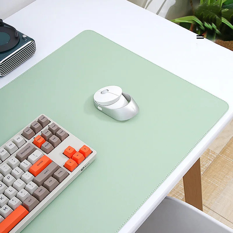 Portable Mousepad Waterproof Non-slip PU Suede