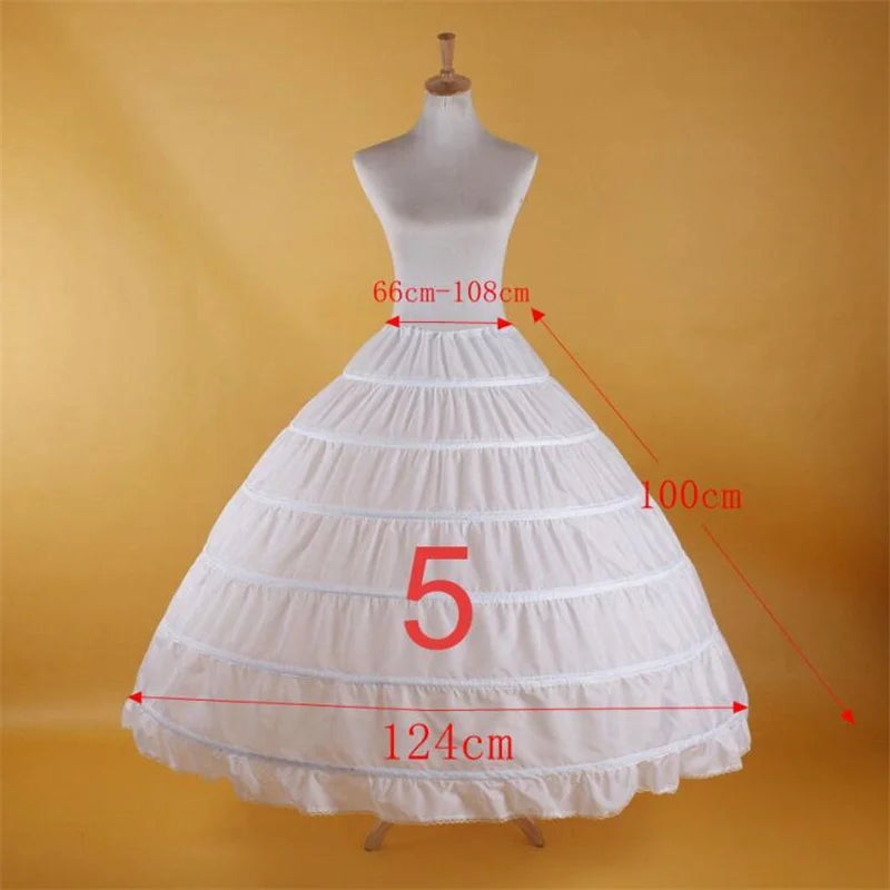 Bridal Wedding Petticoat Underskirt Prom Hoop Crinoline Fancy Skirt Slip 11 Styles Customized