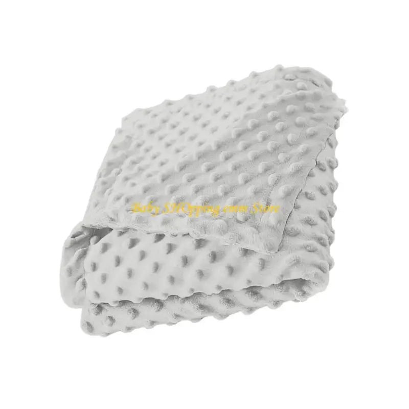 Baby Blanket Dotted Pattern Double Sided for Toddlers & Infants