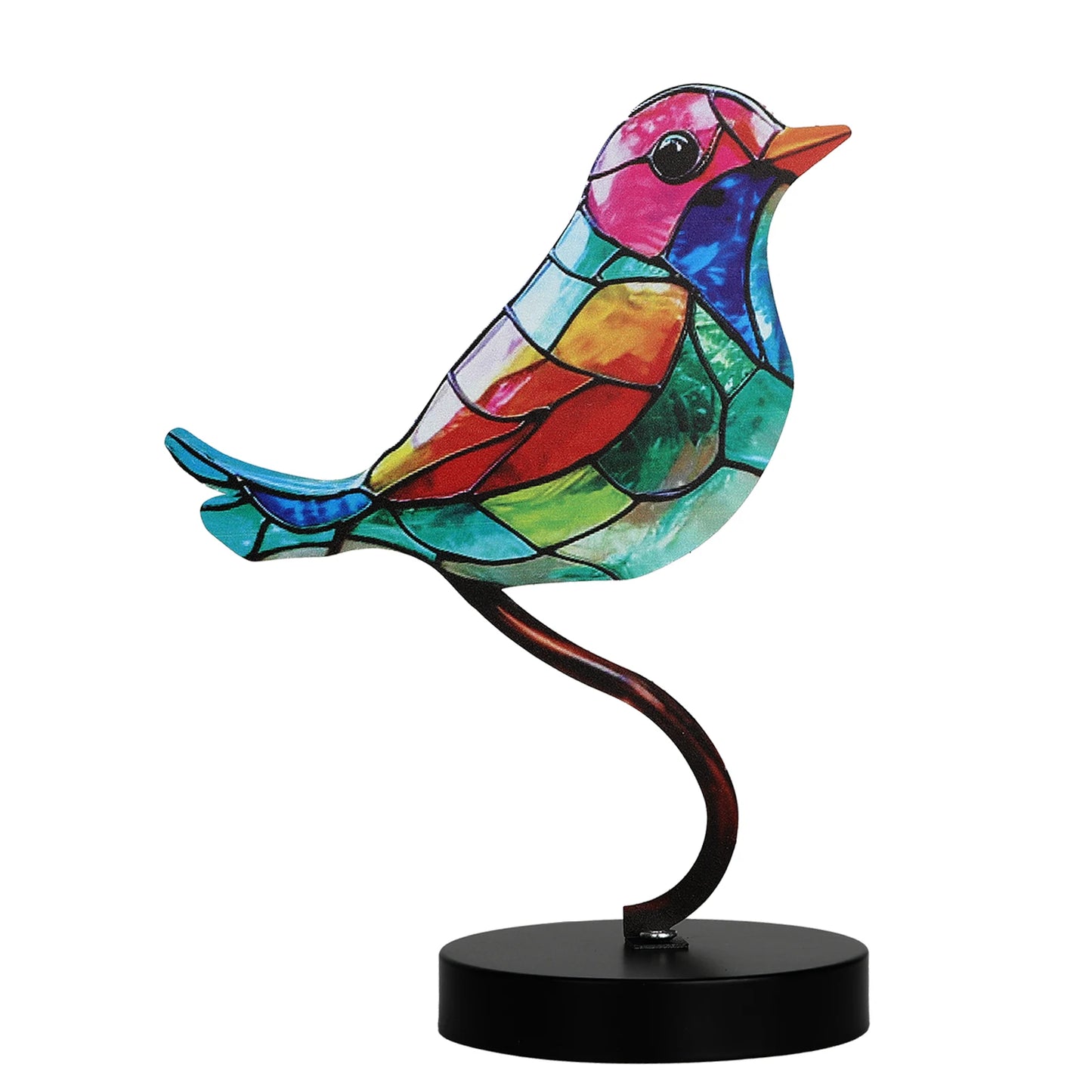 Metal Bird Sculpture Ornaments for Living Room Bedroom Decor