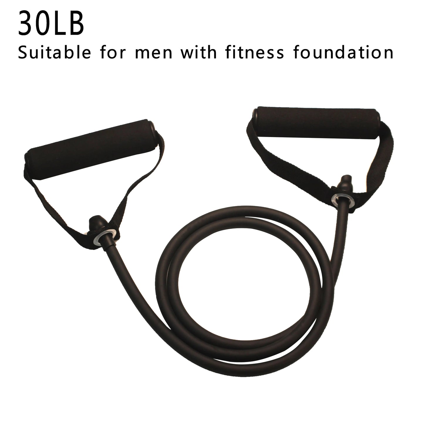 Resistance Exercise Bands With Handles For Men Women