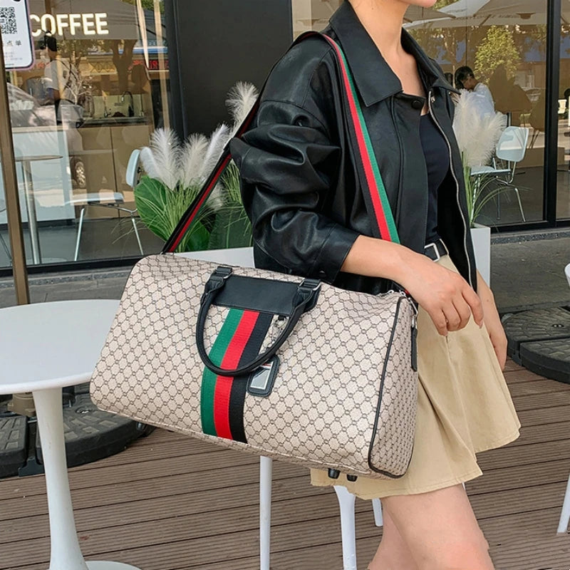 Luxury Women's Travel Luggage Handbag Large Capacity