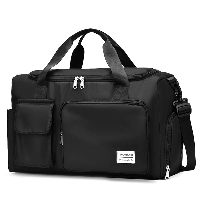 Carry On Travel Bag Large Capacity Bag with Compartment Sports Fitness Bags for Women