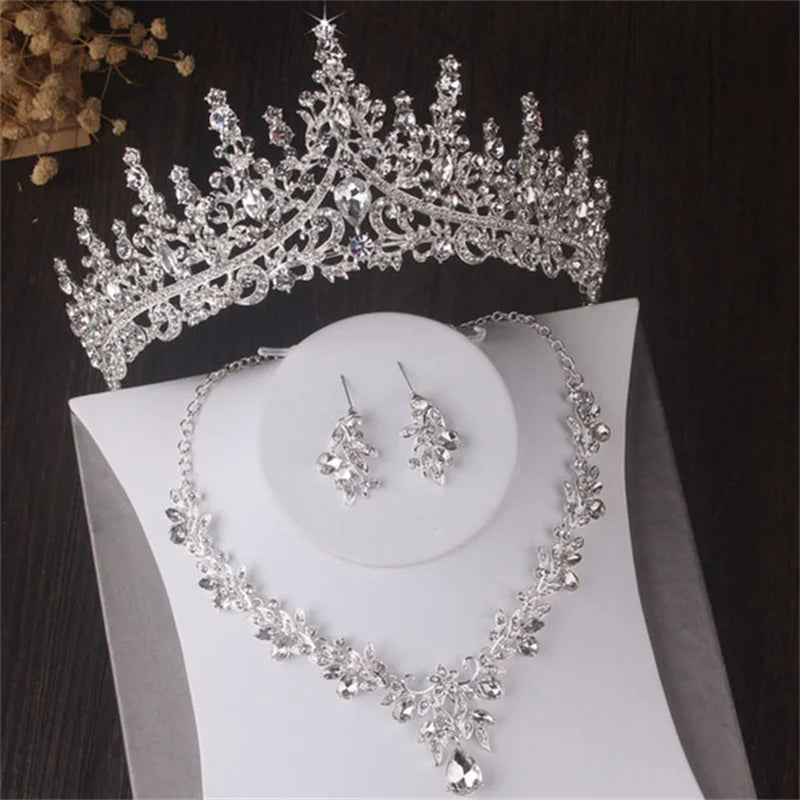 Bride Luxury Crown 3-piece Set Romantic