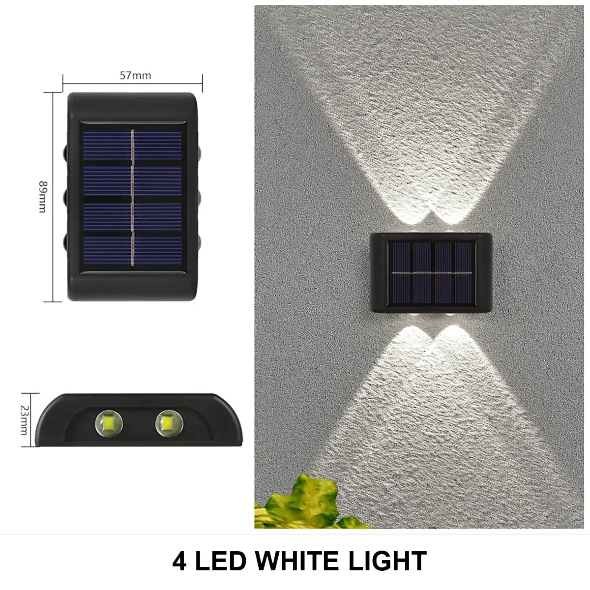 Solar Outdoor Waterproof Wall Lamp