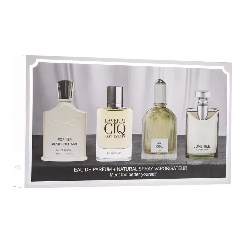 100ml Silver Mountain Water Scent Four Piece Set Lasting Fragrance Gift Box Perfume