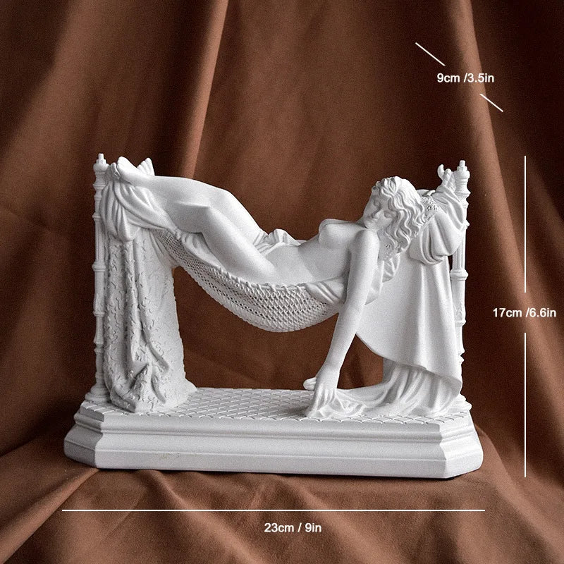 Aphrodite Greek Goddess Sculpture Statue Figurine Office Bookcase Living Room Home Decor