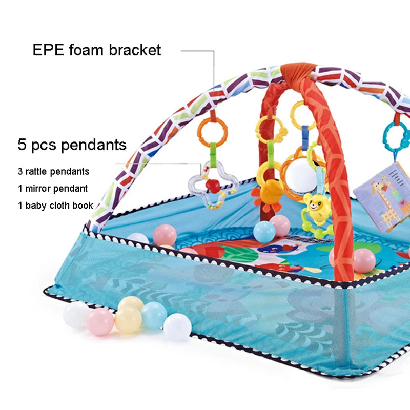 Educational Fitness Newborn Play Mat Crawling Blanket