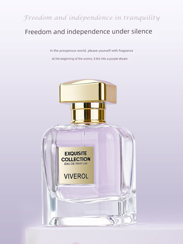 Viverol Women Long-Lasting Light Perfume Fresh Elegance Wisteria Flower Fragrance Gift Box