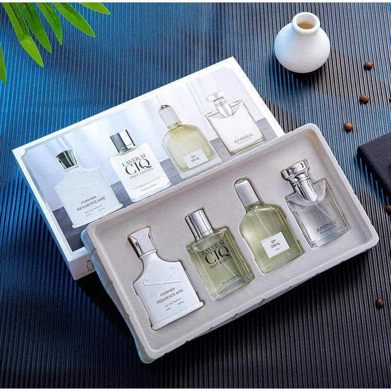 100ml Silver Mountain Water Scent Four Piece Set Lasting Fragrance Gift Box Perfume