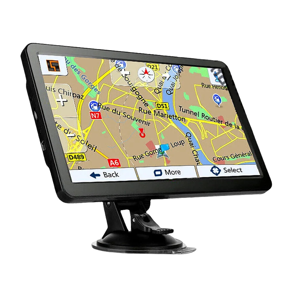 7 Inch GPS Car Maps Navigation System For Universal Cars SAT NAV Voice Reminder 256MB+8G Touch Screen