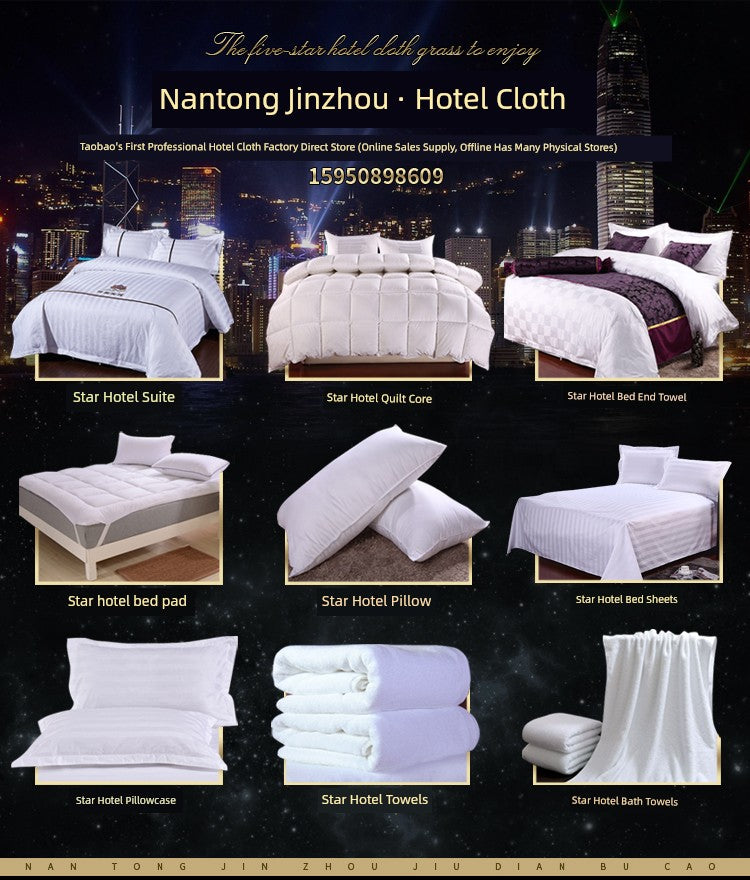 Luxury Hotel High End Bedding Spread Cover