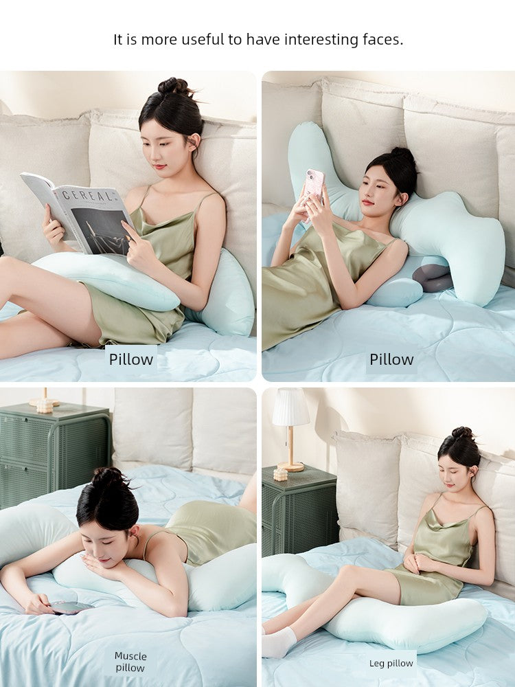 Leg-Supporting Special Side Sleeping Pregnant Women Bench Boys Style Pillow