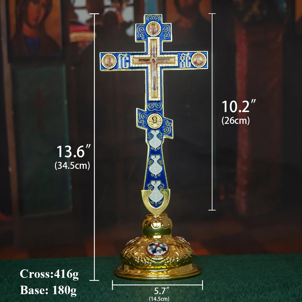 Gorgeous Blessing Cross for Church Decoration and Personal Use