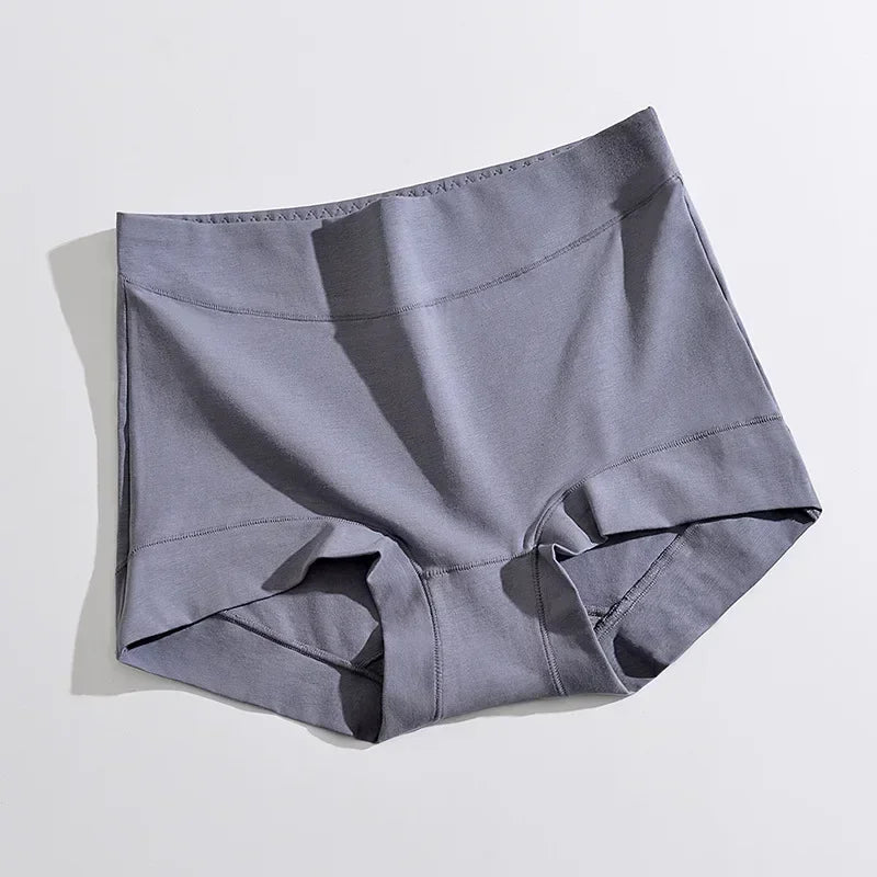 Seamless Shorts High-Rise Panties for Women