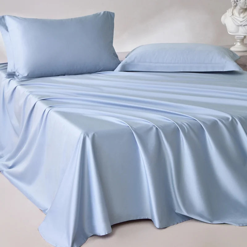 1Pc 100% Egyptian Cotton Flat Sheet High Quality 800 Thread Count Pure Cotton