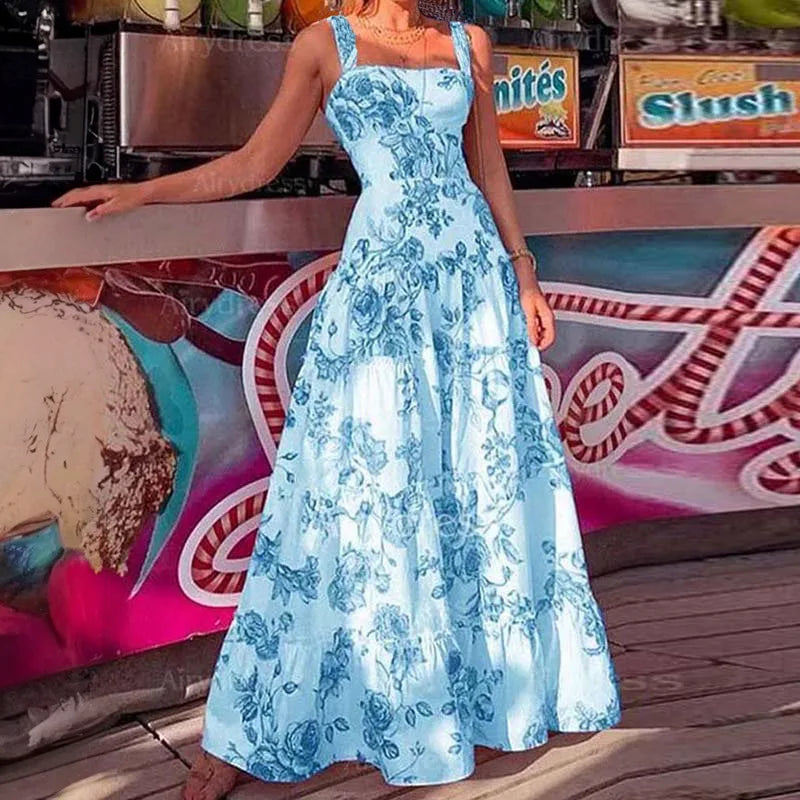 Sexy Summer Slim-fit Camisole Maxi Dresses for Women