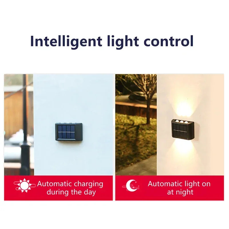 Solar Outdoor Waterproof Wall Lamp