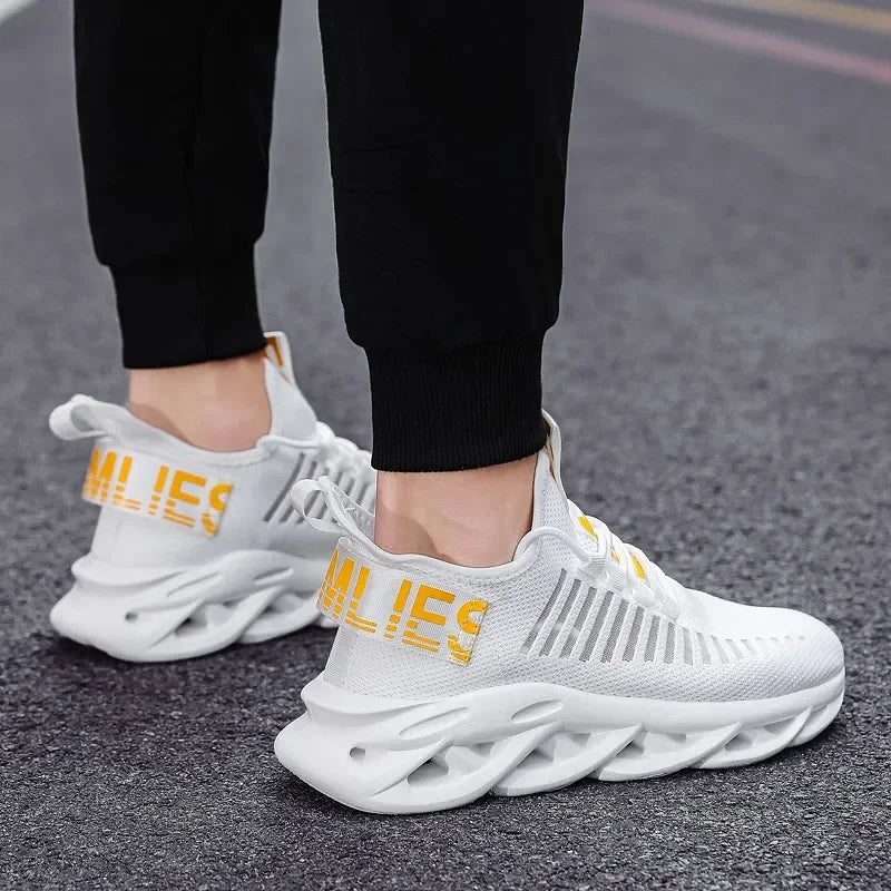 Men's Comfortable Shoes Sneakers Breathable Sport Running Shoes Size 36-46
