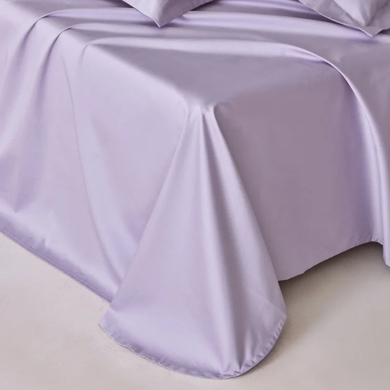 1Pc 100% Egyptian Cotton Flat Sheet High Quality 800 Thread Count Pure Cotton