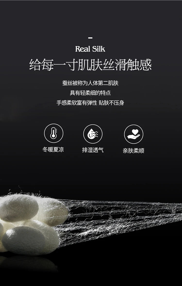 100% Mulberry silk with warm thickened quilt core 5kg winter comforter cotton cover spring autumn home quilt luxury blanket