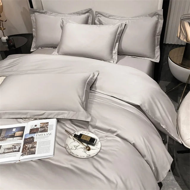 100% Egyptian Cotton 3pcs Luxury Duvet Bedding Set