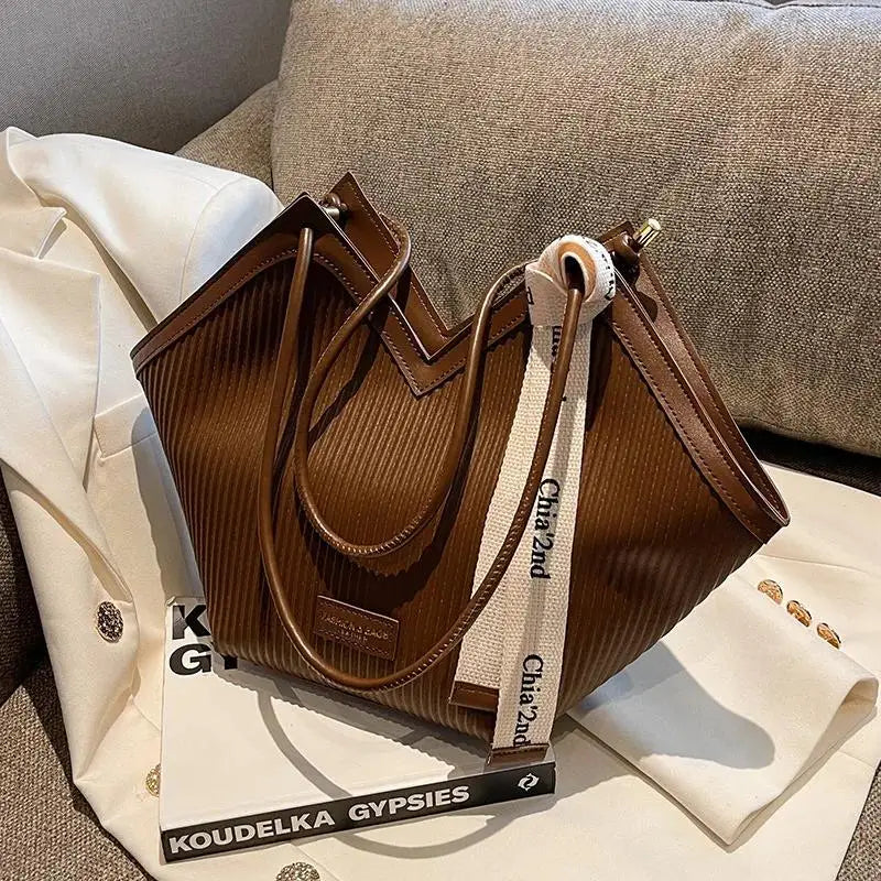 Women's Big Shoulder Tote Bag Casual All-match Canvas