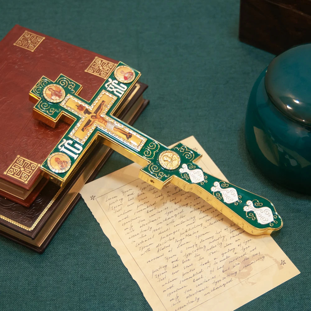 Gorgeous Blessing Cross for Church Decoration and Personal Use