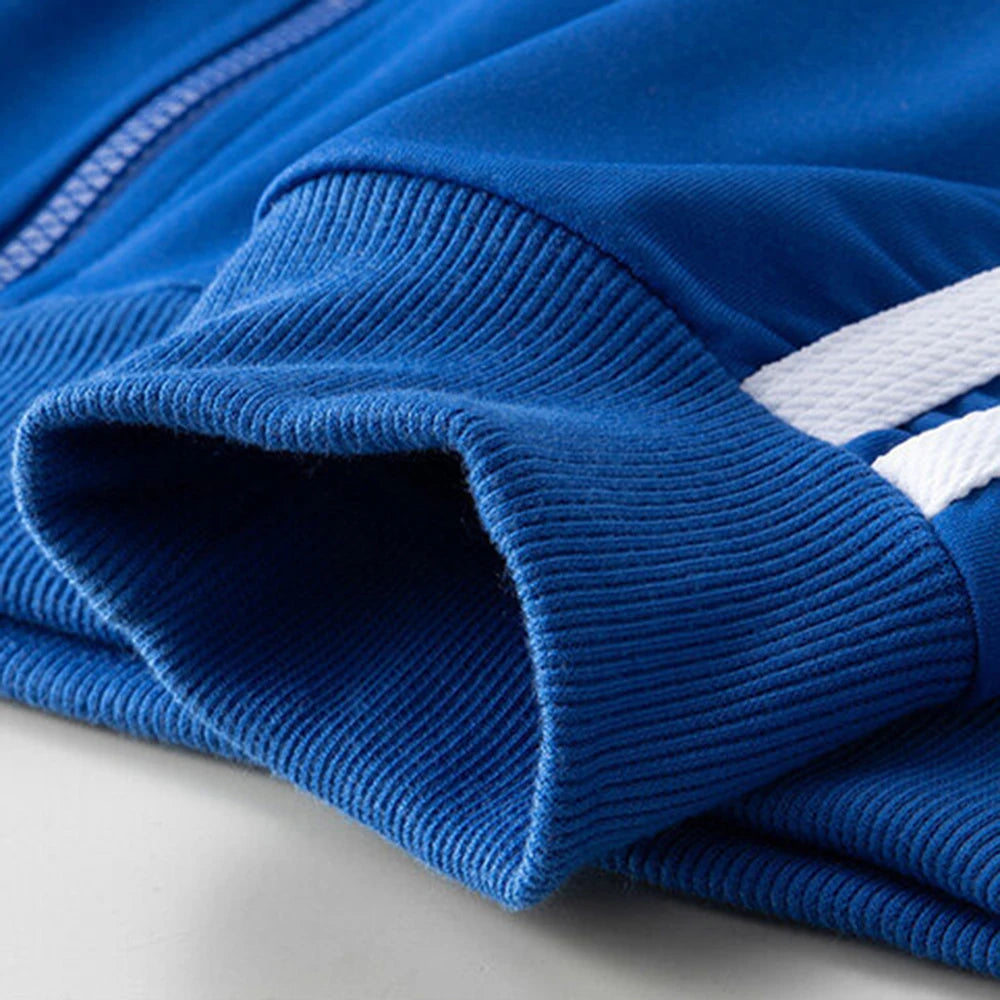 Men's Casual Sports Suit Two-Piece Cardigan Zipper & Pant