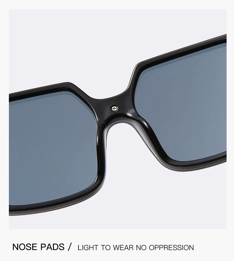 Luxury Glamour Sunglasses for Women and Men Designer Famous Brand Glasses Square Stylish Trend Eyewear UV400