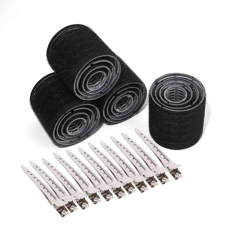 28pcs/18pcs /10pcs Set Hair Roller Sets Metal Clips Tools