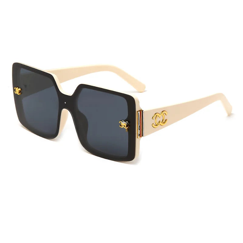 Luxury Glamour Sunglasses for Women and Men Designer Famous Brand Glasses Square Stylish Trend Eyewear UV400