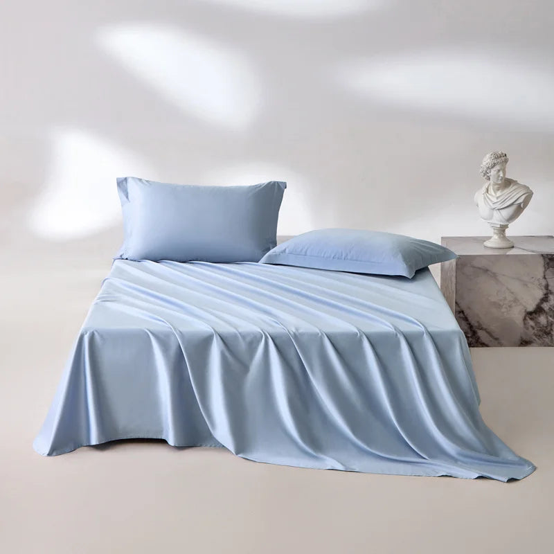 1Pc 100% Egyptian Cotton Flat Sheet High Quality 800 Thread Count Pure Cotton
