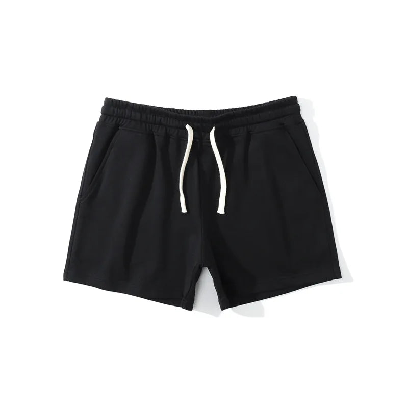 Cotton Running Shorts For Men Gym Fitness Home Casual Sport Underwear Yoga Workout Training Loose Boxers Super Short Pants Sweat