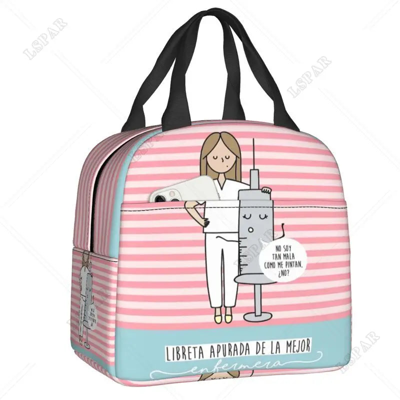 Thermal Insulated Women Lunch Bag
