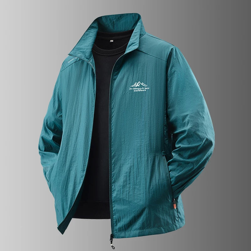 Men's Summer Ice Silk Ultra-Light Thin Jacket Breathable