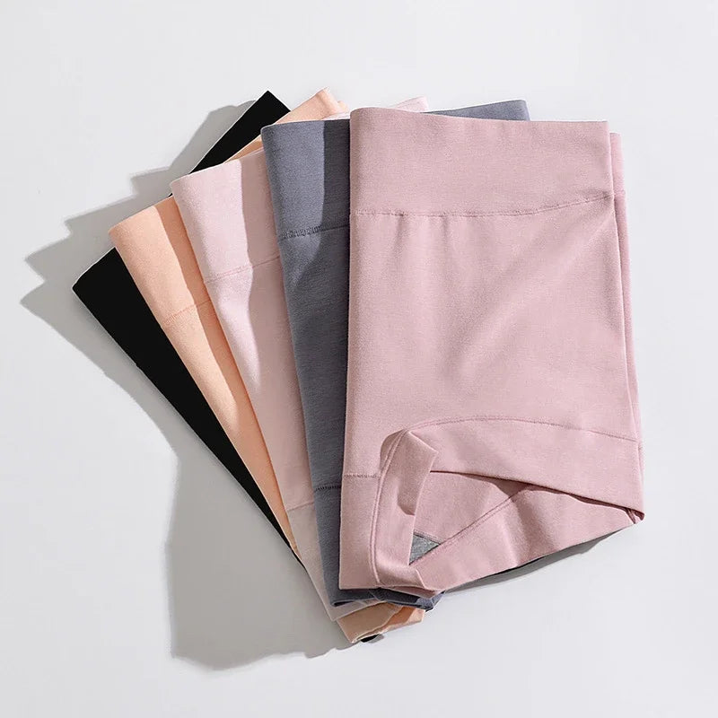 Seamless Shorts High-Rise Panties for Women
