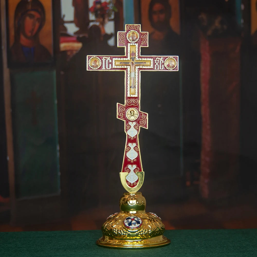 Gorgeous Blessing Cross for Church Decoration and Personal Use