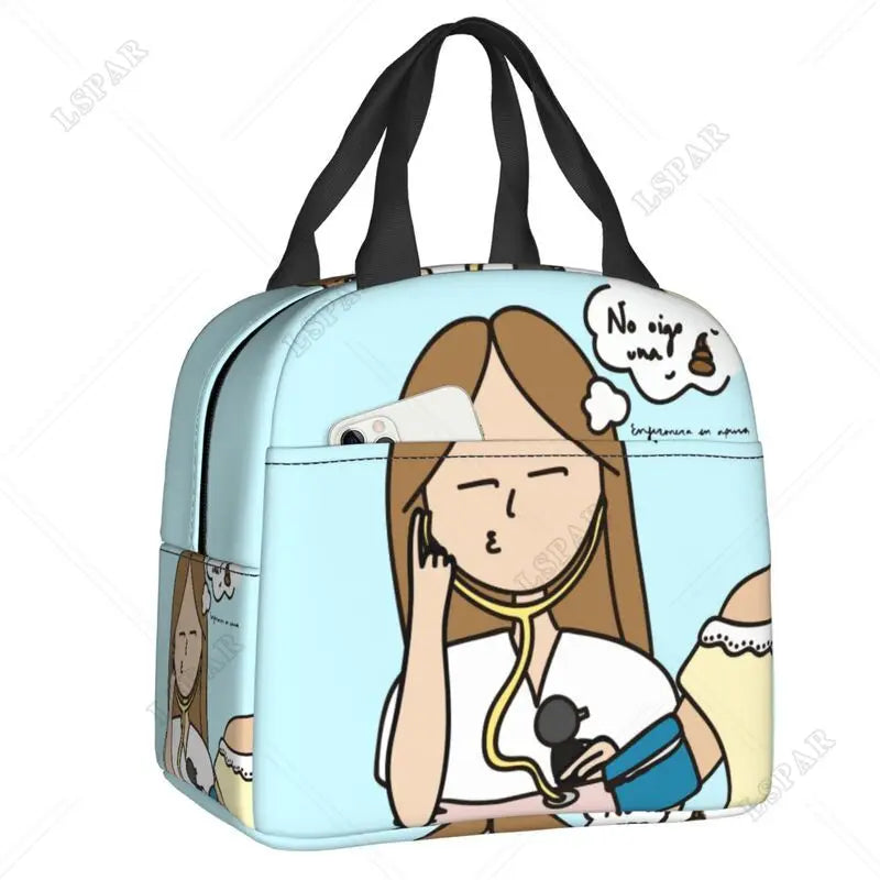 Thermal Insulated Women Lunch Bag