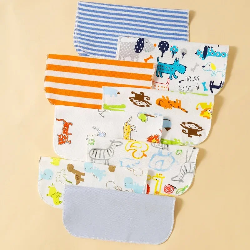 5/8 Pcs Cotton Newborn Baby Towels Set Saliva Washcloth