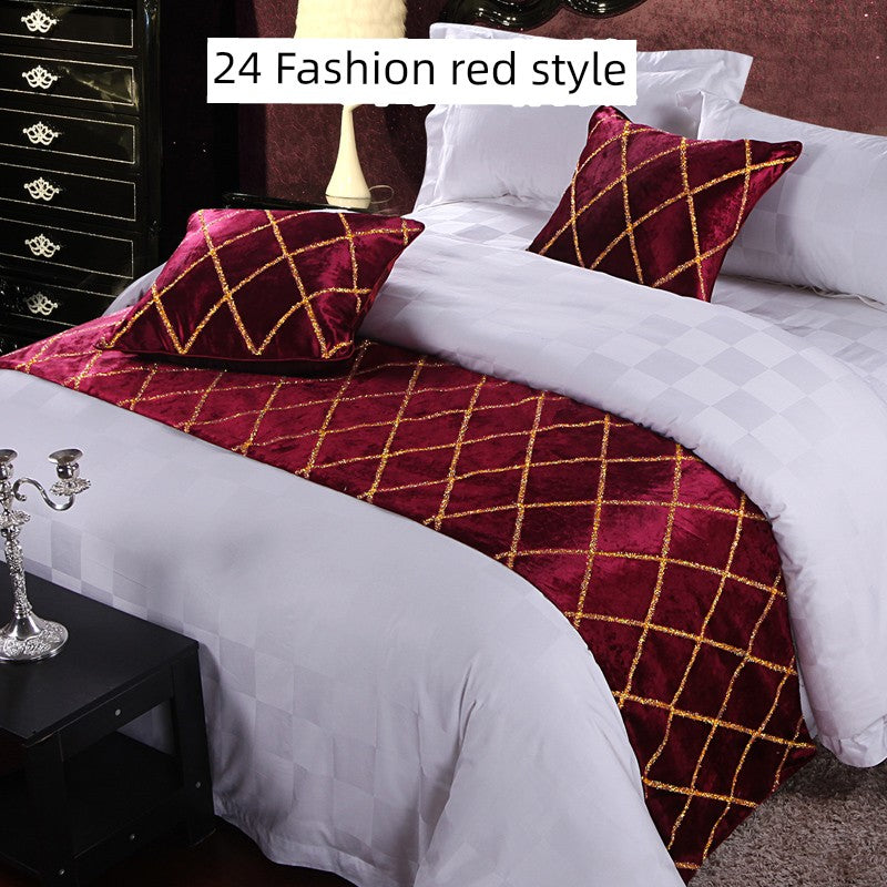 Luxury Hotel High End Bedding Spread Cover
