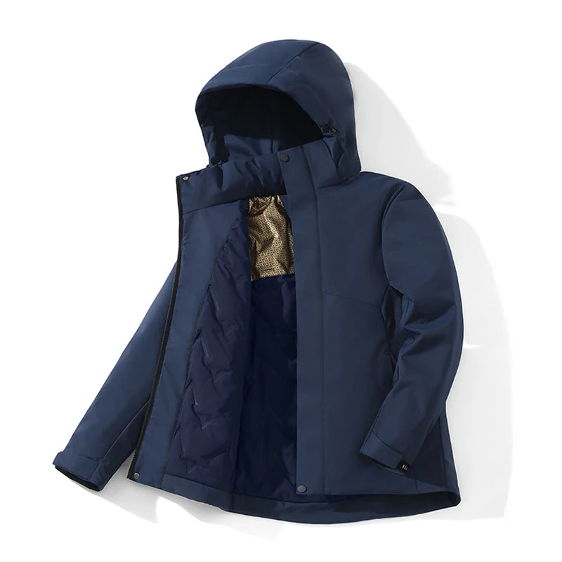 Unisex Winter Warm Water/windproof Fleece Jacket Hiking Climbing Trekking Skiing Rain Coat