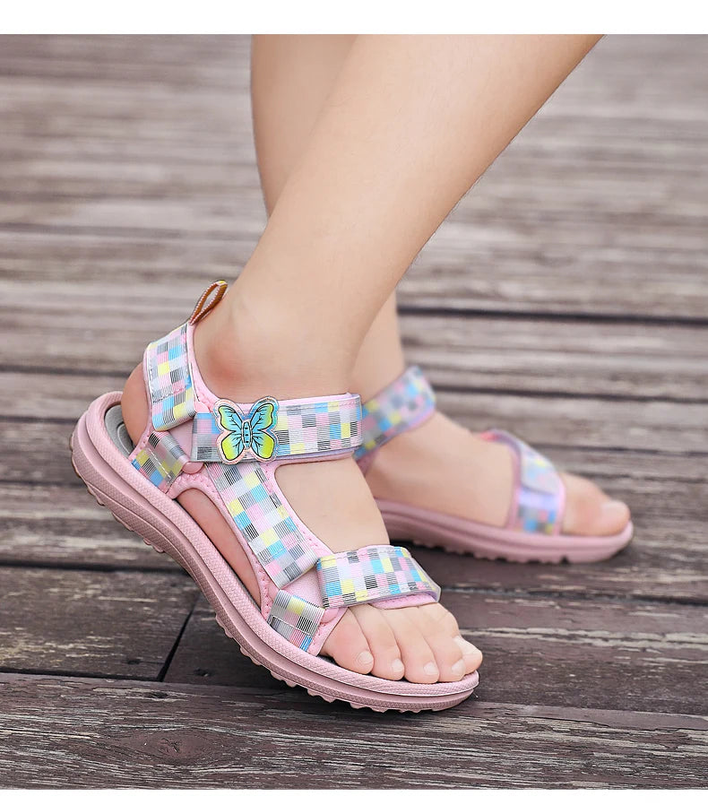 Summer Children Sandals Baby Girls Toddler Soft Non-Slip Shoes