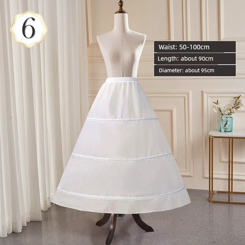 Mid Length Long Length Lolita Dress Inner Wear Wedding Dress Underskirt
