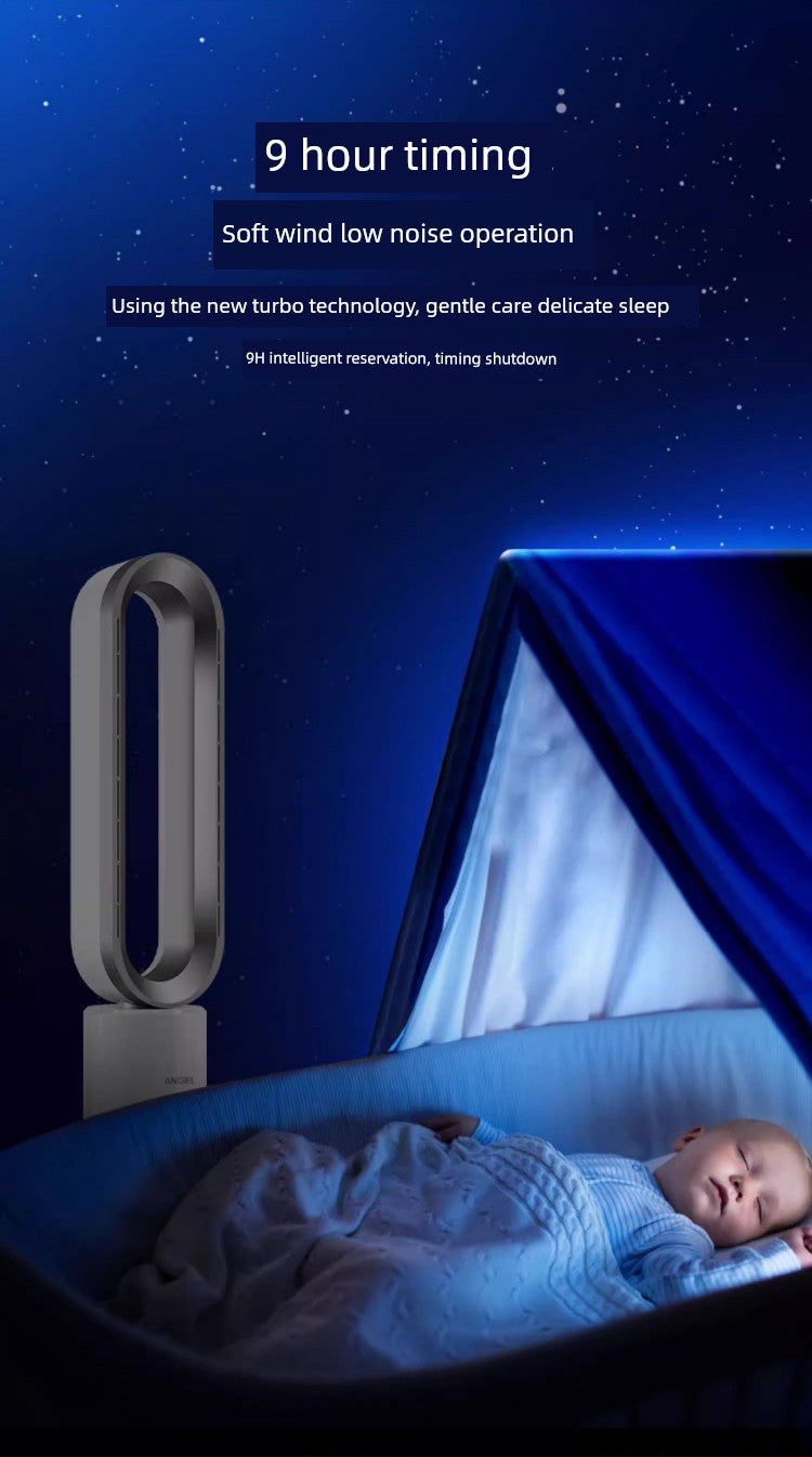 Angel German Heating Energy Saving Shaking Head Bladeless Fan